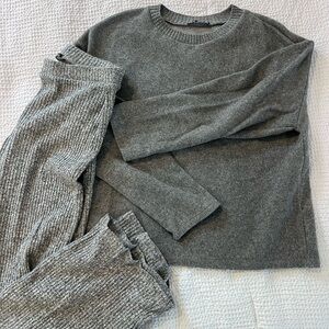 Zara Gray Lounge Set